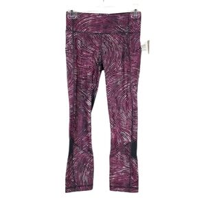LULULEMON Pace Rival Crop leggings 2016 Seawheeze rare NWT